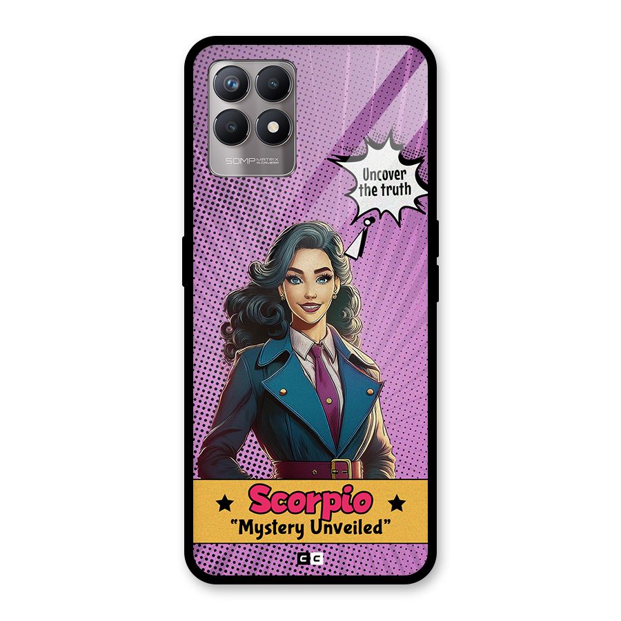 Scorpio Mystery Glass Back Case for Realme 8i
