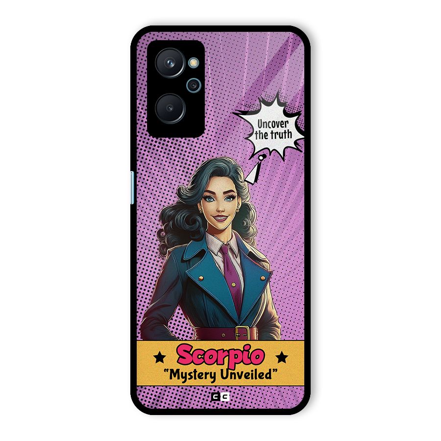 Scorpio Mystery Glass Back Case for Realme 9i