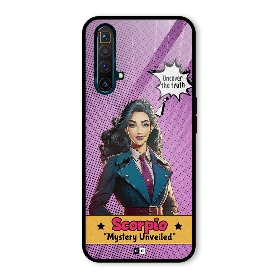 Scorpio Mystery Glass Back Case for Realme X3