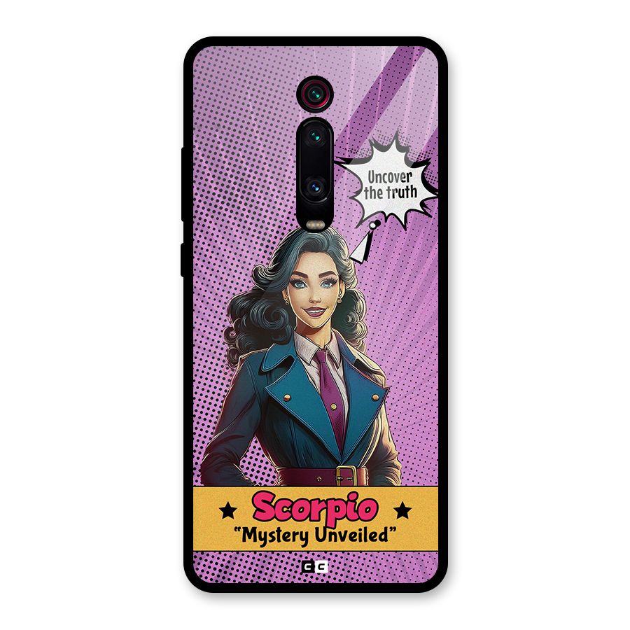 Scorpio Mystery Glass Back Case for Redmi K20