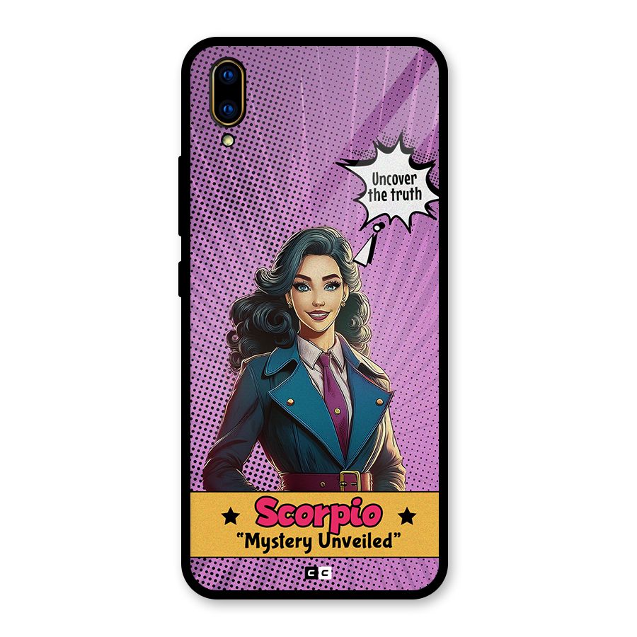 Scorpio Mystery Glass Back Case for Vivo V11 Pro