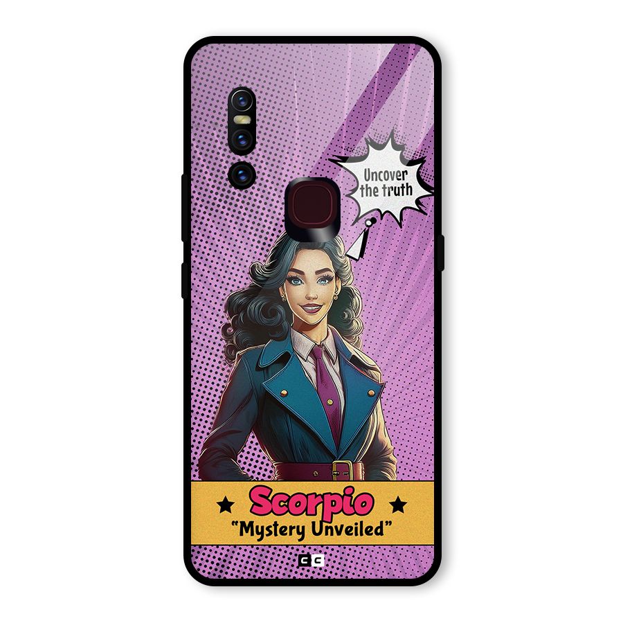 Scorpio Mystery Glass Back Case for Vivo V15