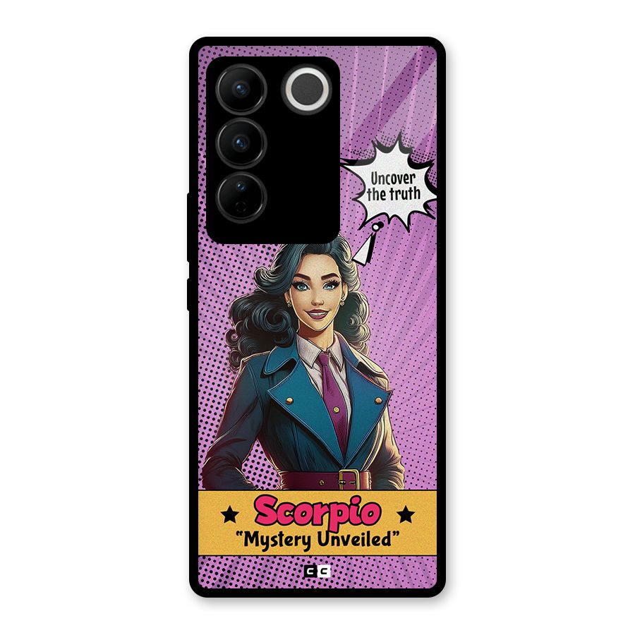 Scorpio Mystery Glass Back Case for Vivo V27