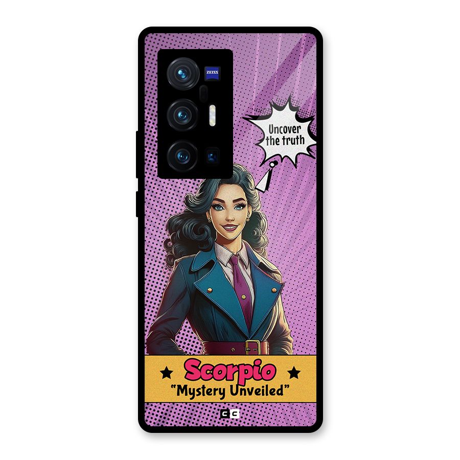 Scorpio Mystery Glass Back Case for Vivo X70 Pro Plus