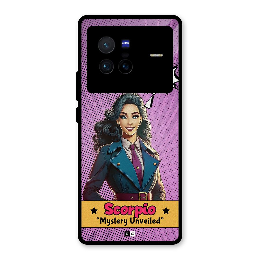 Scorpio Mystery Glass Back Case for Vivo X80