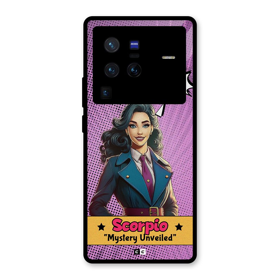 Scorpio Mystery Glass Back Case for Vivo X80 Pro
