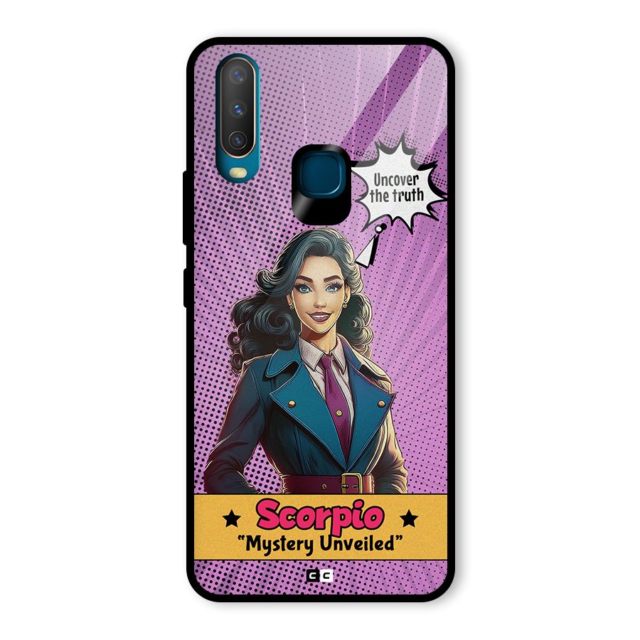 Scorpio Mystery Glass Back Case for Vivo Y12