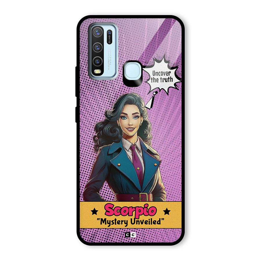 Scorpio Mystery Glass Back Case for Vivo Y30