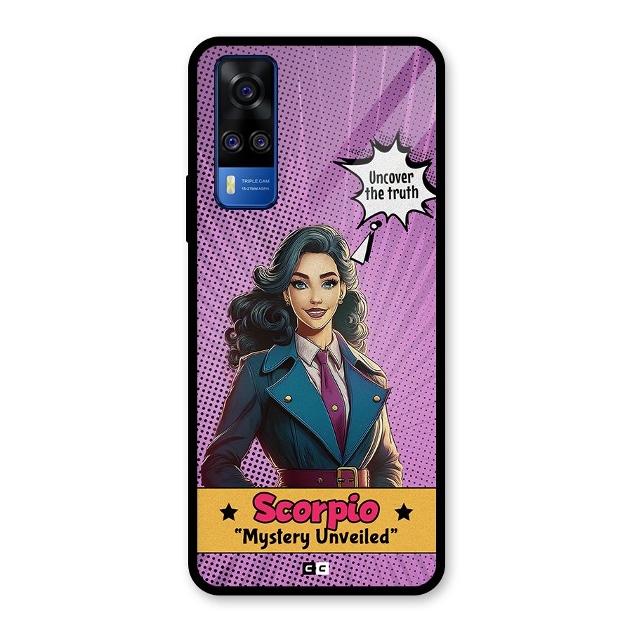 Scorpio Mystery Glass Back Case for Vivo Y31