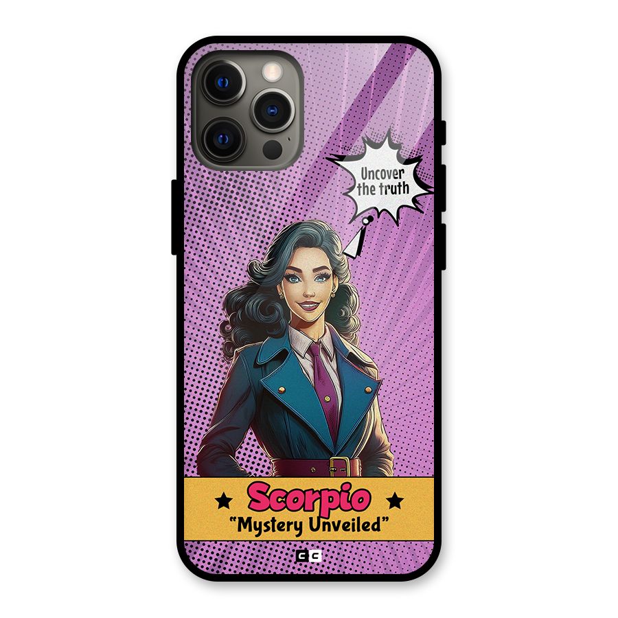 Scorpio Mystery Glass Back Case for iPhone 12 Pro Max