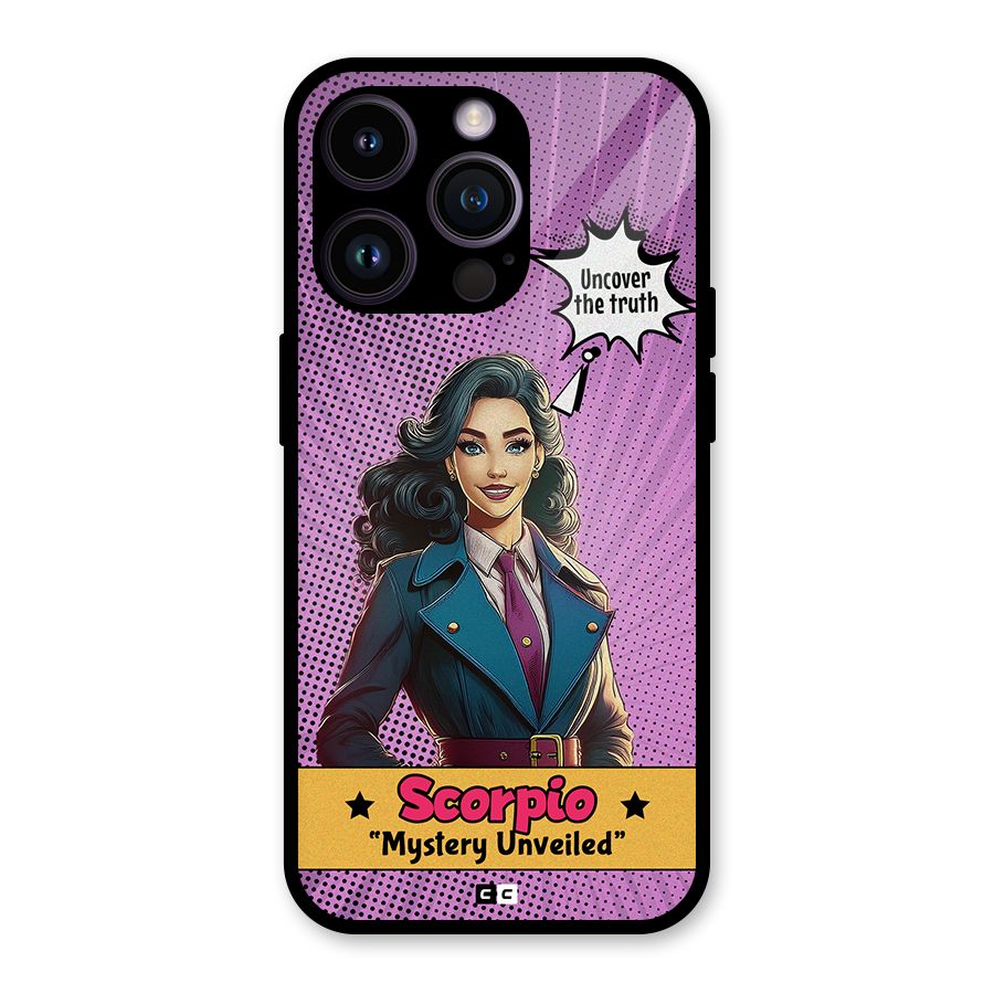 Scorpio Mystery Glass Back Case for iPhone 14 Pro