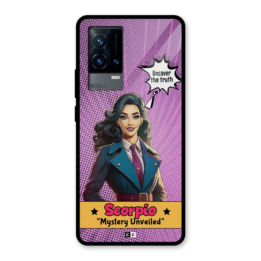 Scorpio Mystery Glass Back Case for iQOO 9 5G