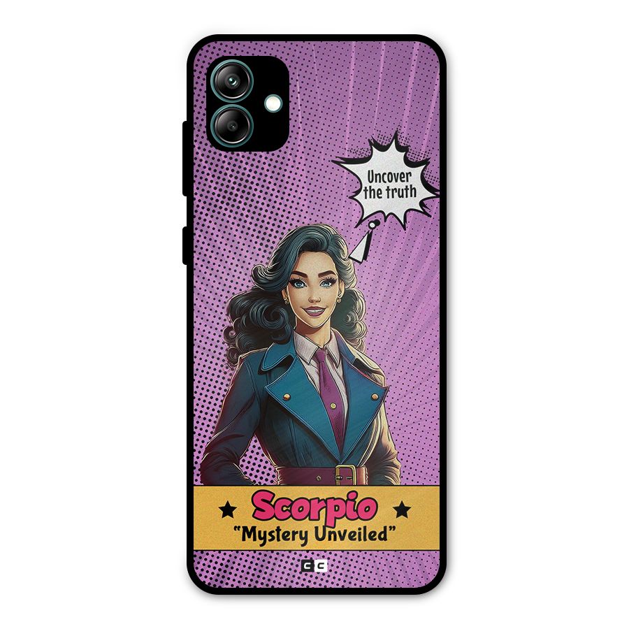 Scorpio Mystery Metal Back Case for Galaxy A04