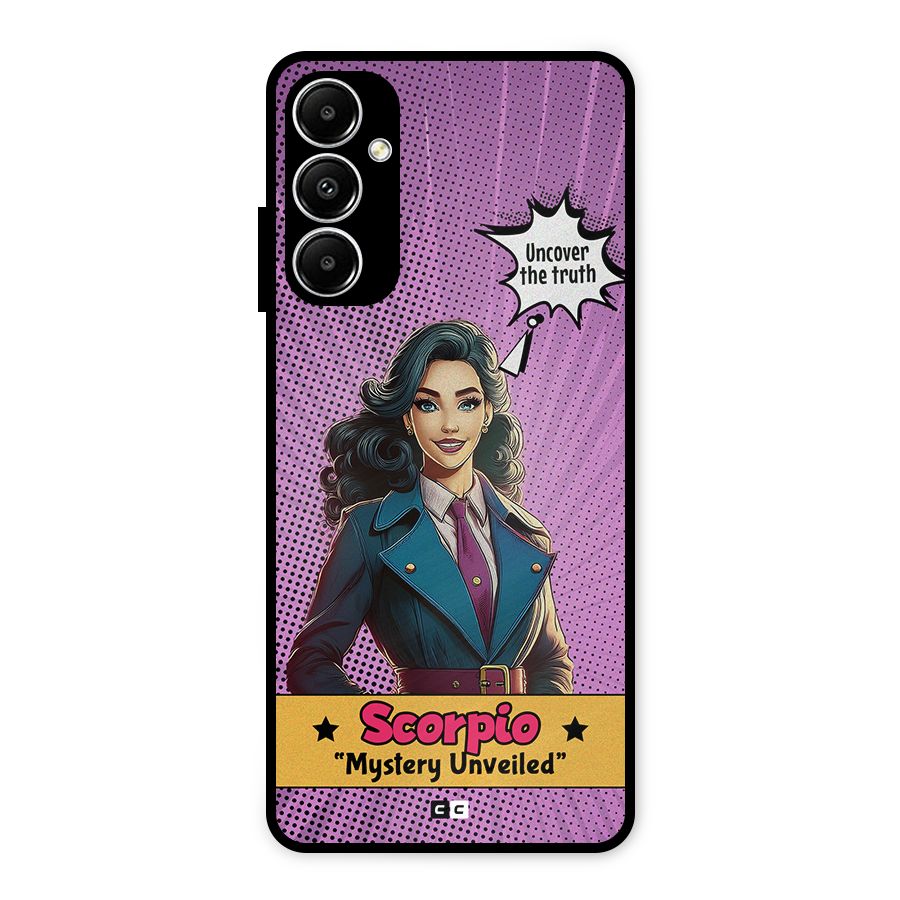 Scorpio Mystery Metal Back Case for Galaxy A05s