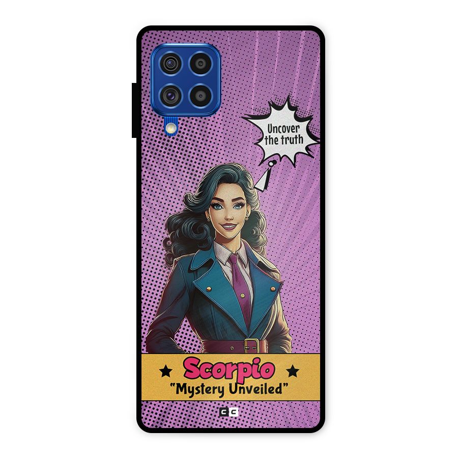 Scorpio Mystery Metal Back Case for Galaxy F62