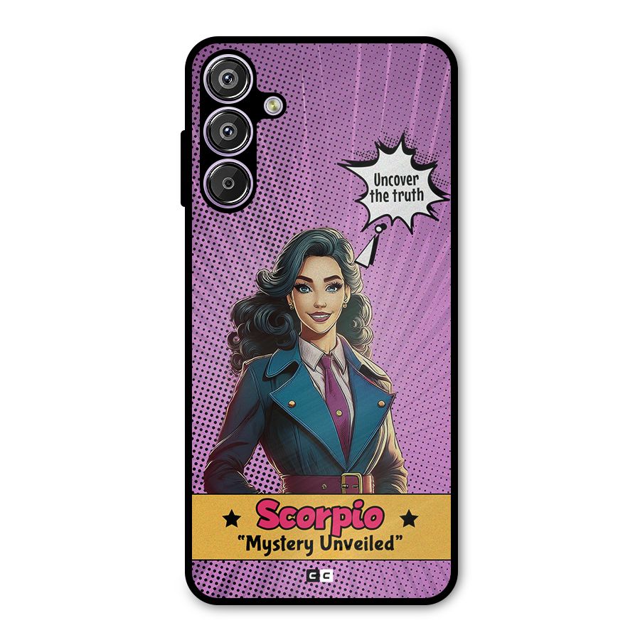 Scorpio Mystery Metal Back Case for Galaxy M15