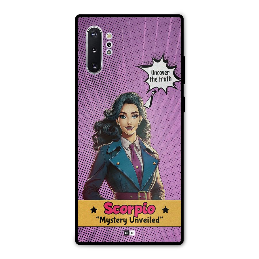 Scorpio Mystery Metal Back Case for Galaxy Note 10 Plus