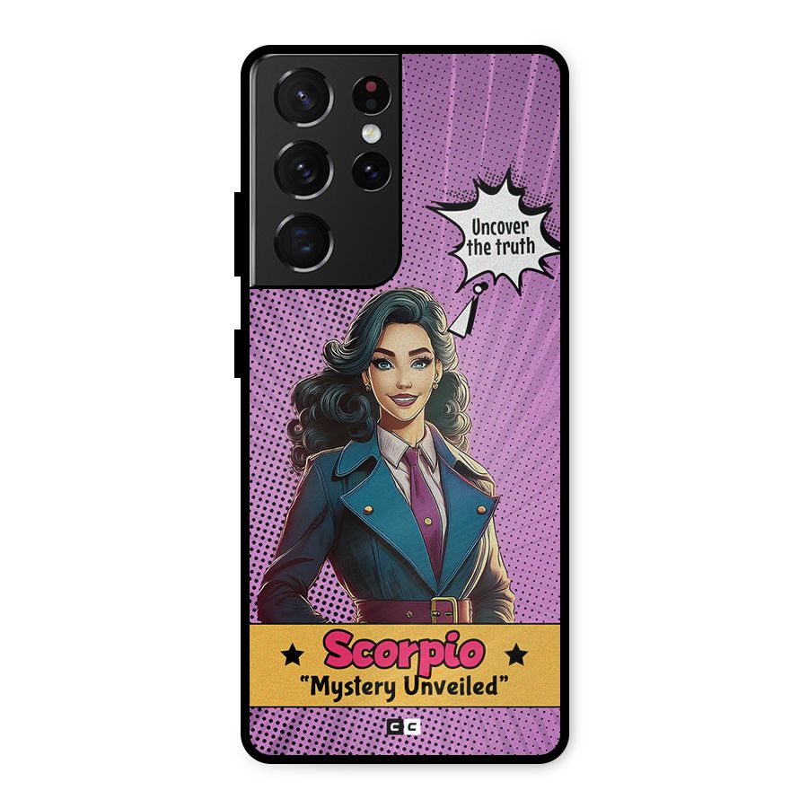 Scorpio Mystery Metal Back Case for Galaxy S21 Ultra 5G