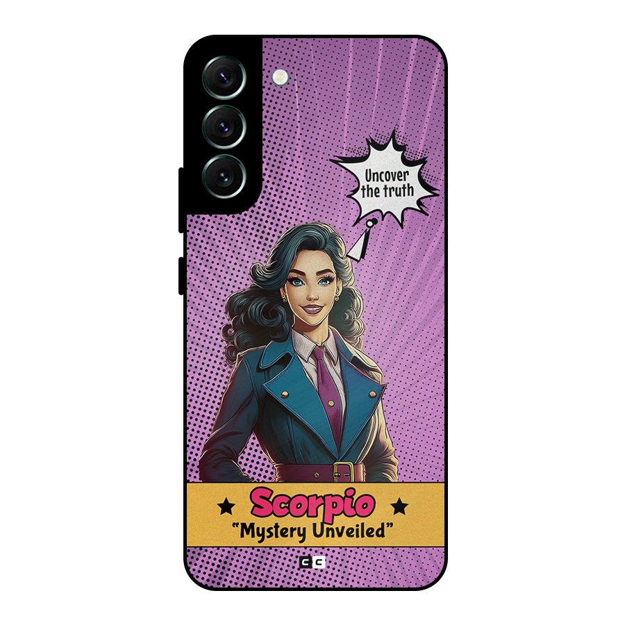 Scorpio Mystery Metal Back Case for Galaxy S22 Plus 5G
