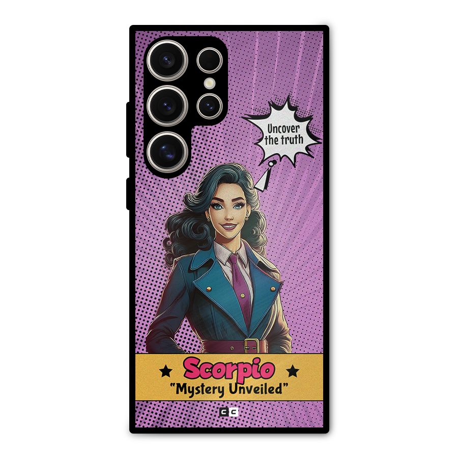 Scorpio Mystery Metal Back Case for Galaxy S24 Ultra