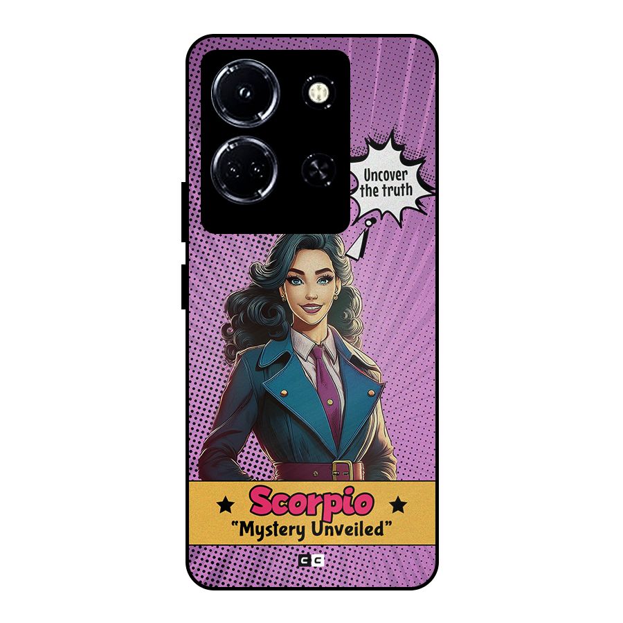 Scorpio Mystery Metal Back Case for Infinix Note 30 5G