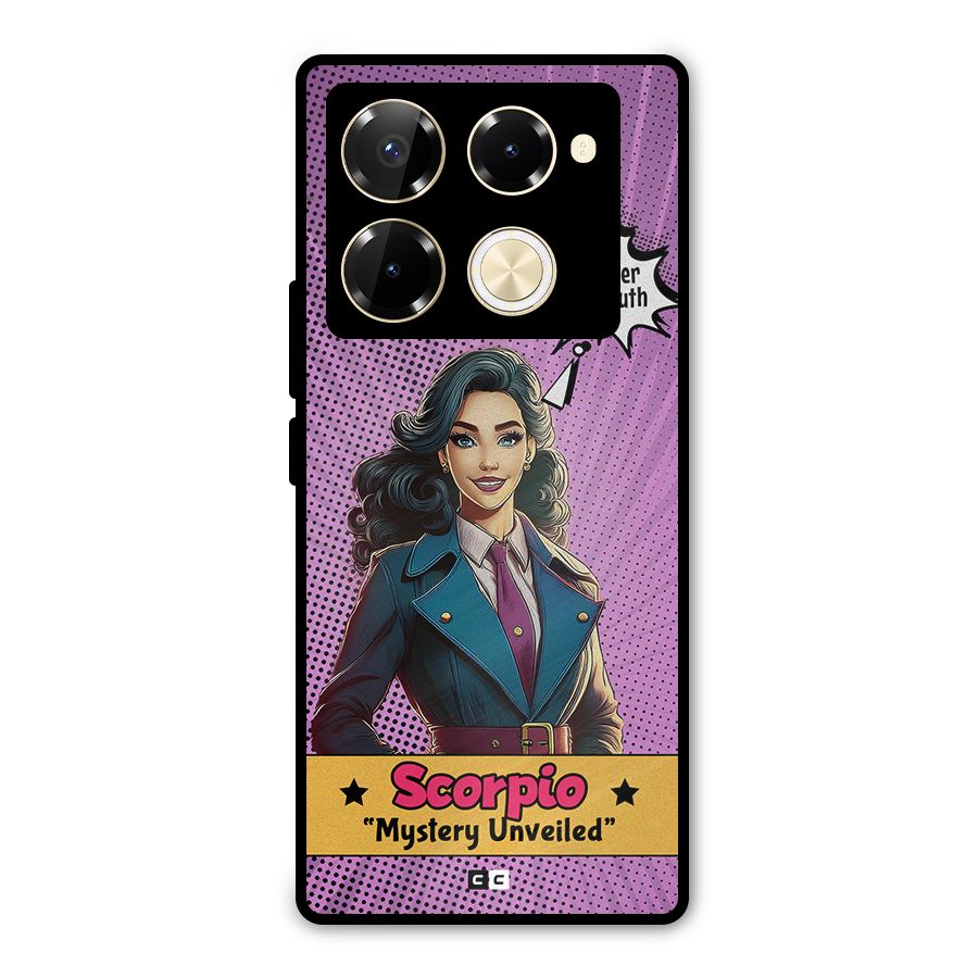 Scorpio Mystery Metal Back Case for Infinix Note 40 Pro