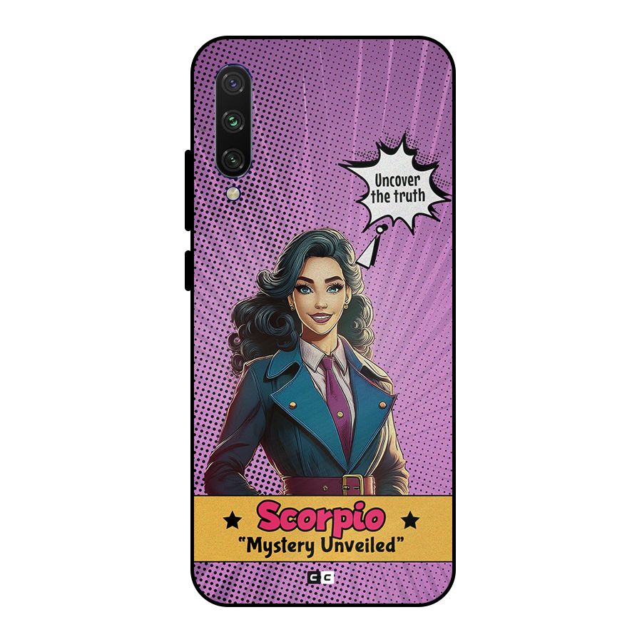 Scorpio Mystery Metal Back Case for Mi A3