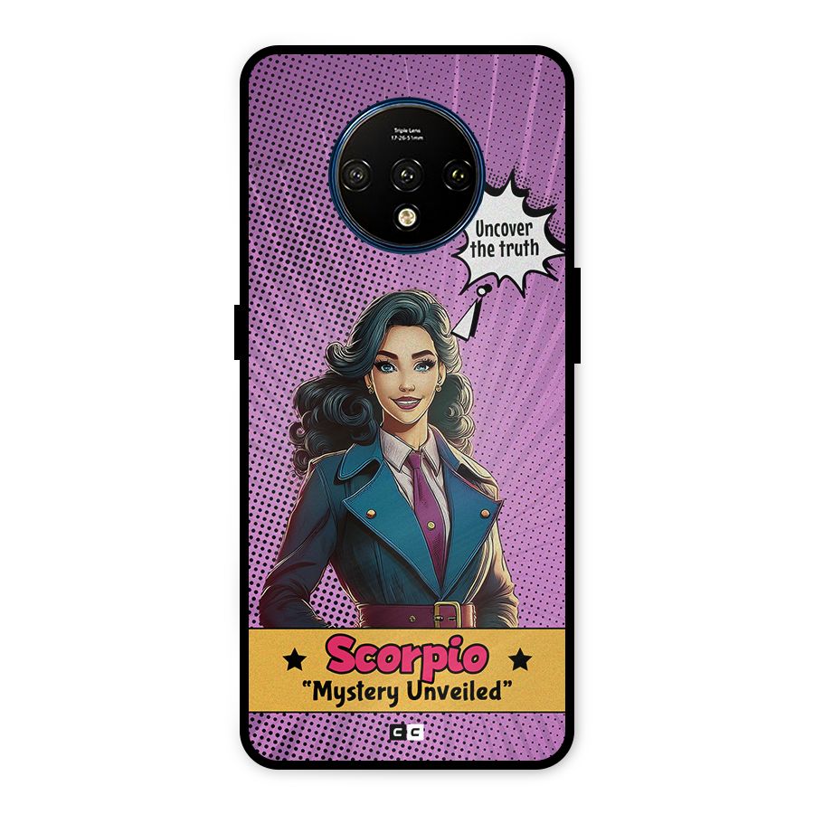 Scorpio Mystery Metal Back Case for OnePlus 7T