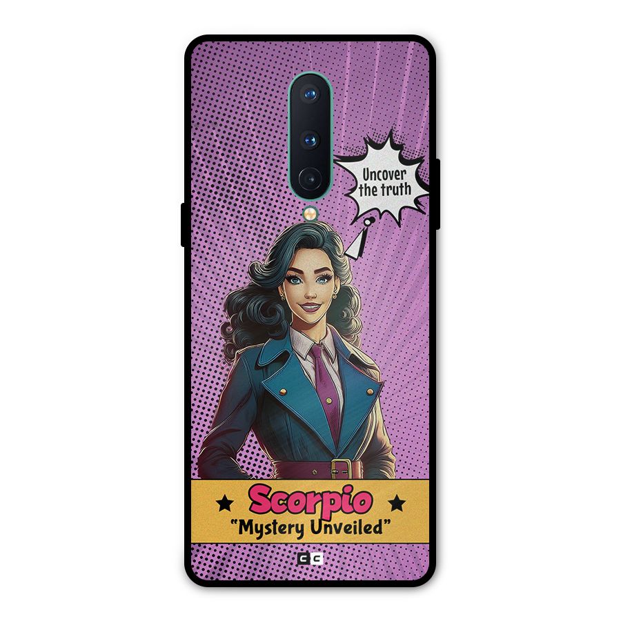 Scorpio Mystery Metal Back Case for OnePlus 8