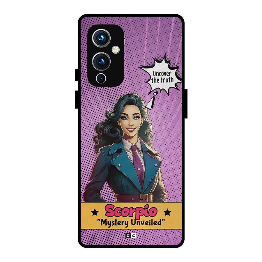 Scorpio Mystery Metal Back Case for OnePlus 9