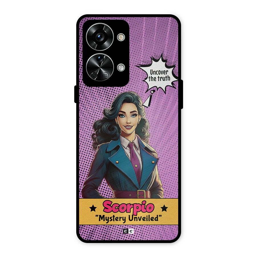 Scorpio Mystery Metal Back Case for OnePlus Nord 2T