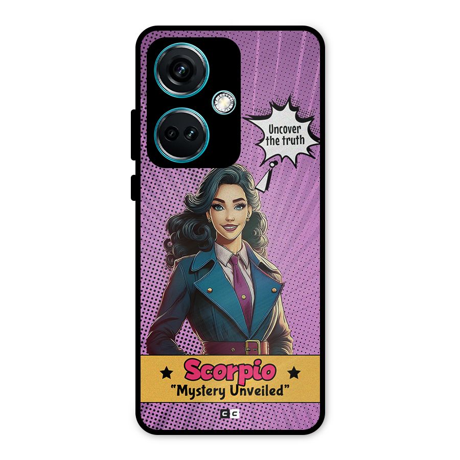 Scorpio Mystery Metal Back Case for OnePlus Nord CE 3 5G