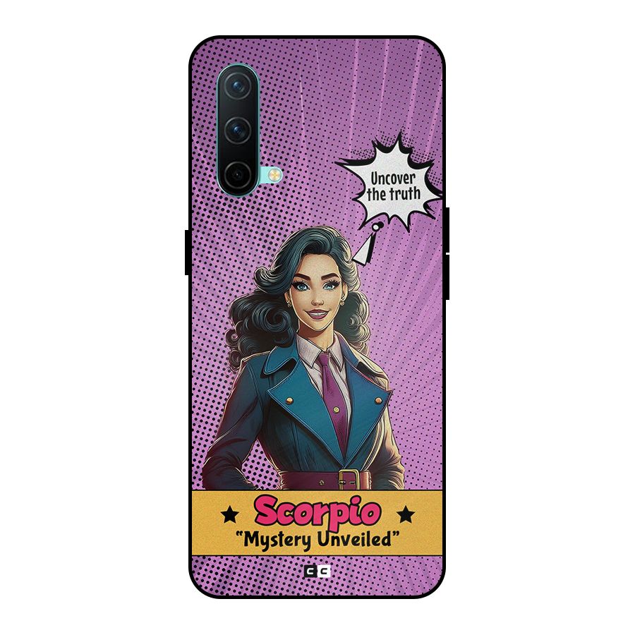 Scorpio Mystery Metal Back Case for OnePlus Nord CE 5G