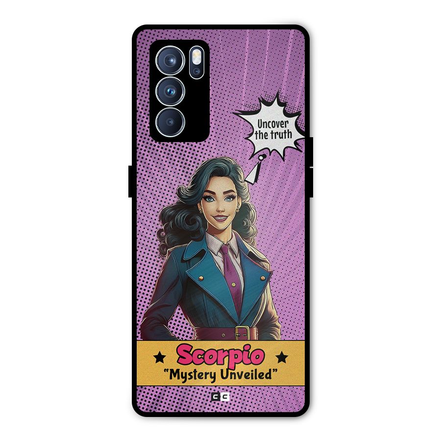Scorpio Mystery Metal Back Case for Oppo Reno6 Pro 5G