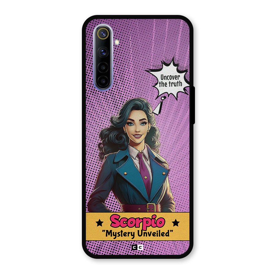 Scorpio Mystery Metal Back Case for Realme 6i