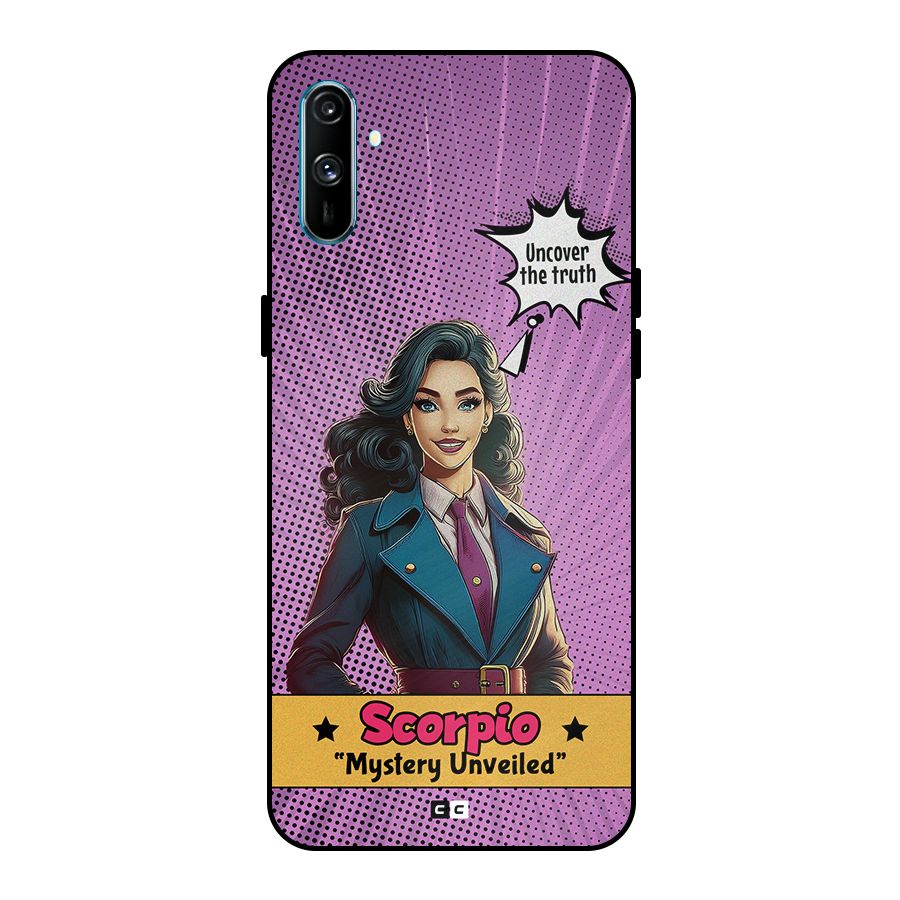 Scorpio Mystery Metal Back Case for Realme C3