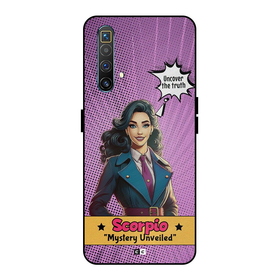 Scorpio Mystery Metal Back Case for Realme X3