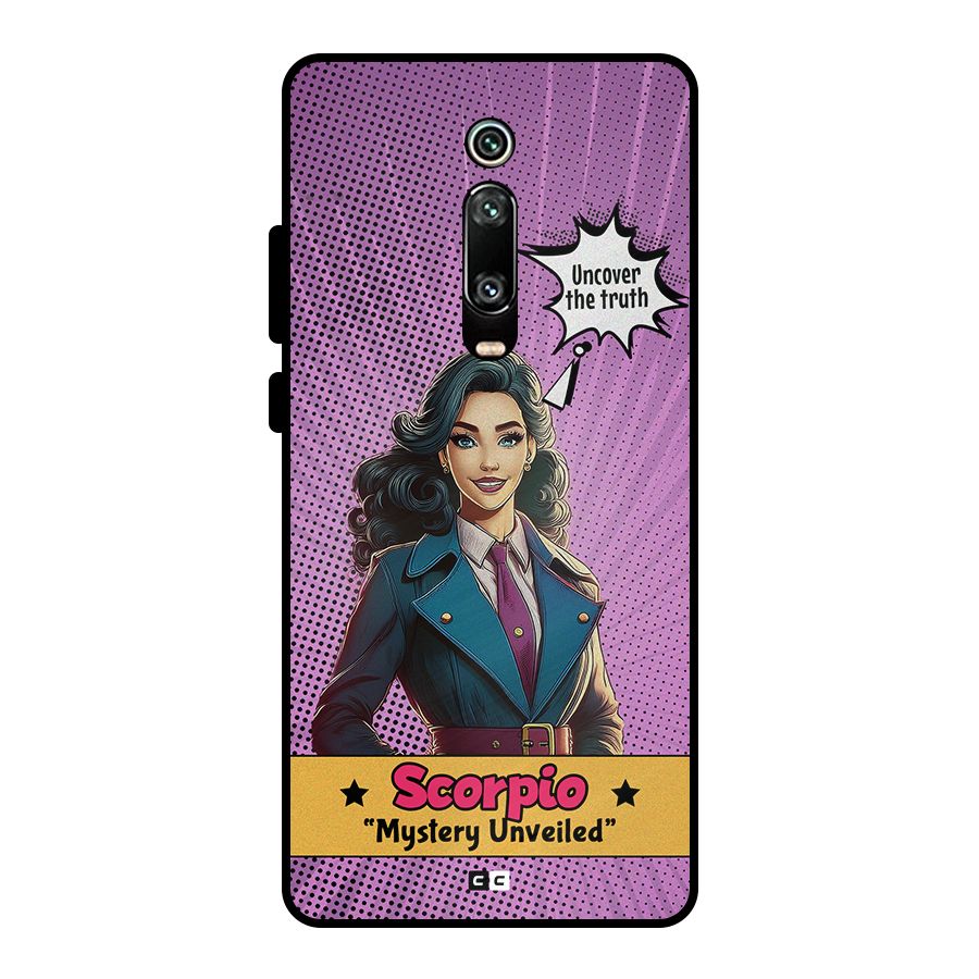 Scorpio Mystery Metal Back Case for Redmi K20