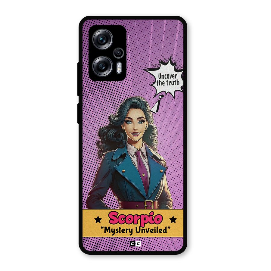 Scorpio Mystery Metal Back Case for Redmi K50i