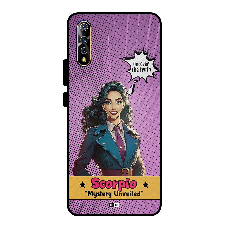 Scorpio Mystery Metal Back Case for Vivo S1