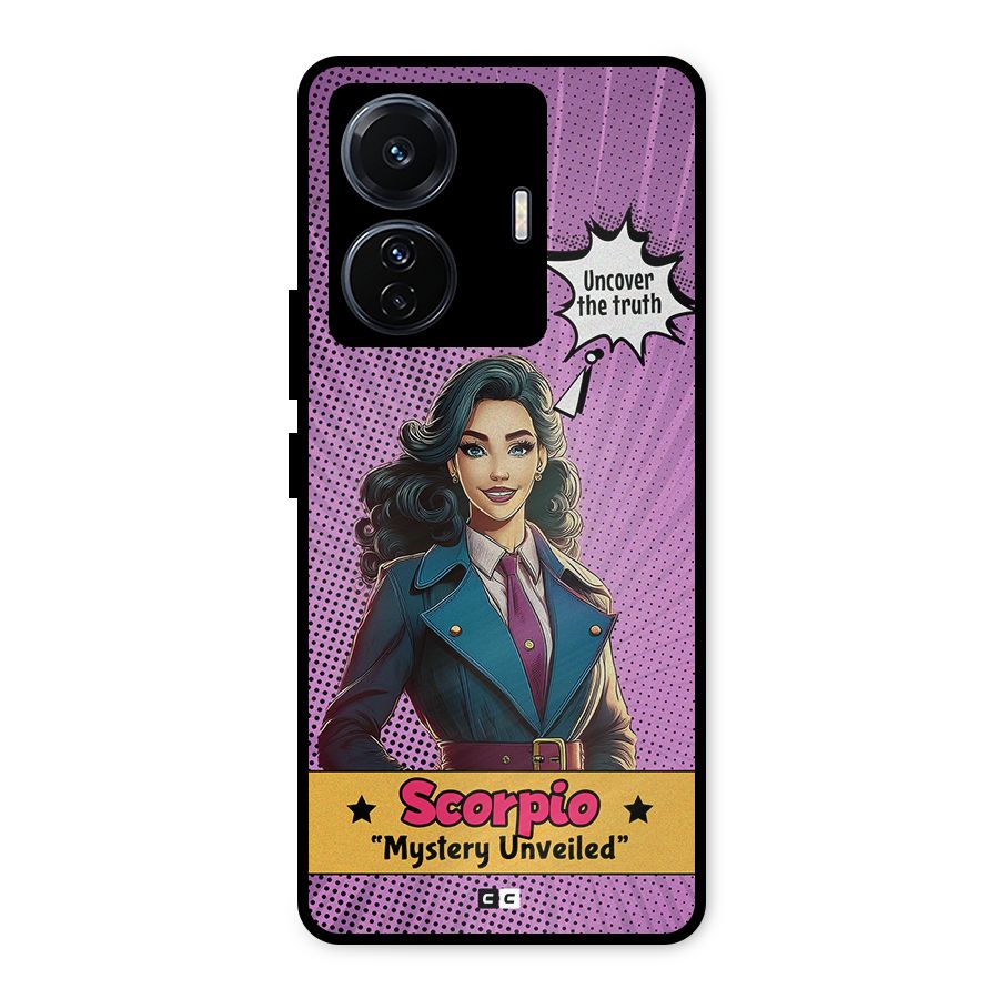 Scorpio Mystery Metal Back Case for Vivo T1 Pro