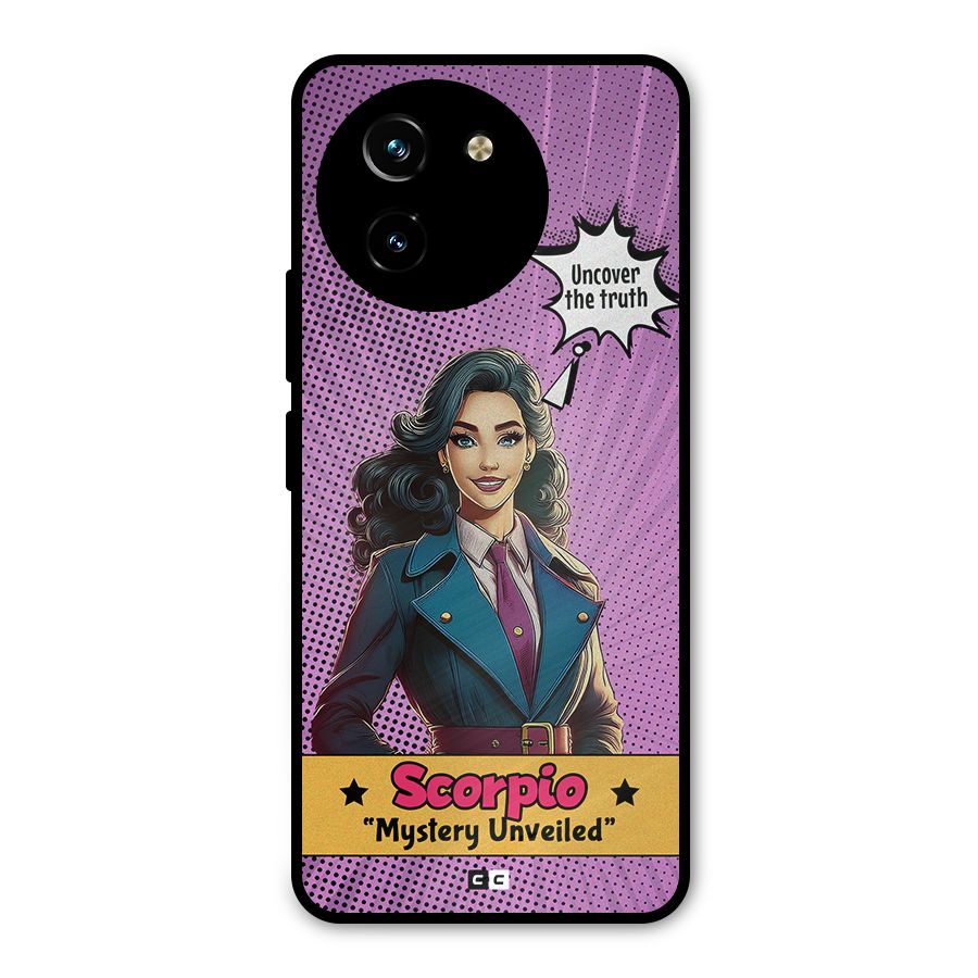 Scorpio Mystery Metal Back Case for Vivo T3x