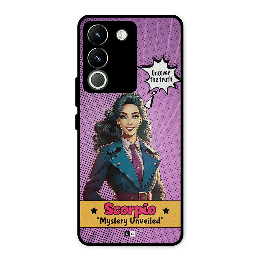 Scorpio Mystery Metal Back Case for Vivo Y200
