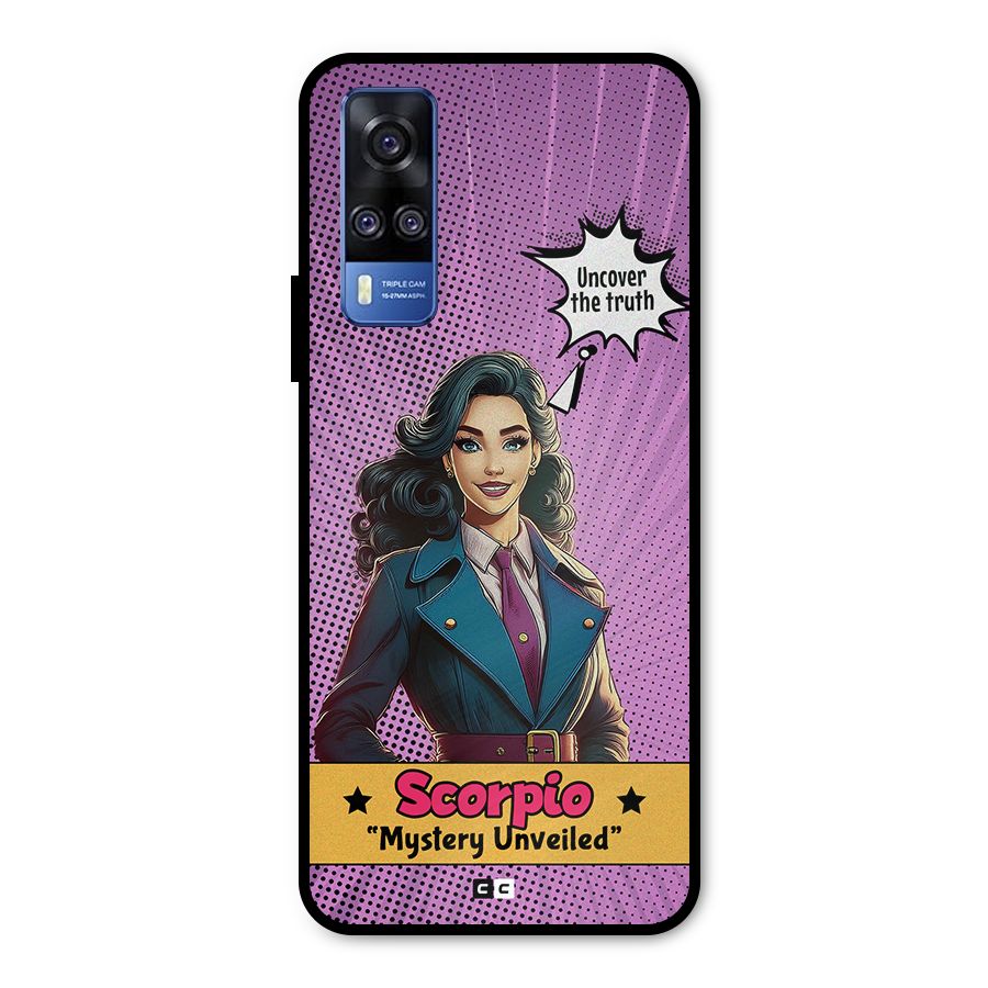 Scorpio Mystery Metal Back Case for Vivo Y31