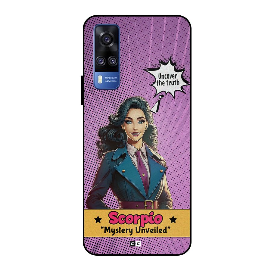 Scorpio Mystery Metal Back Case for Vivo Y51