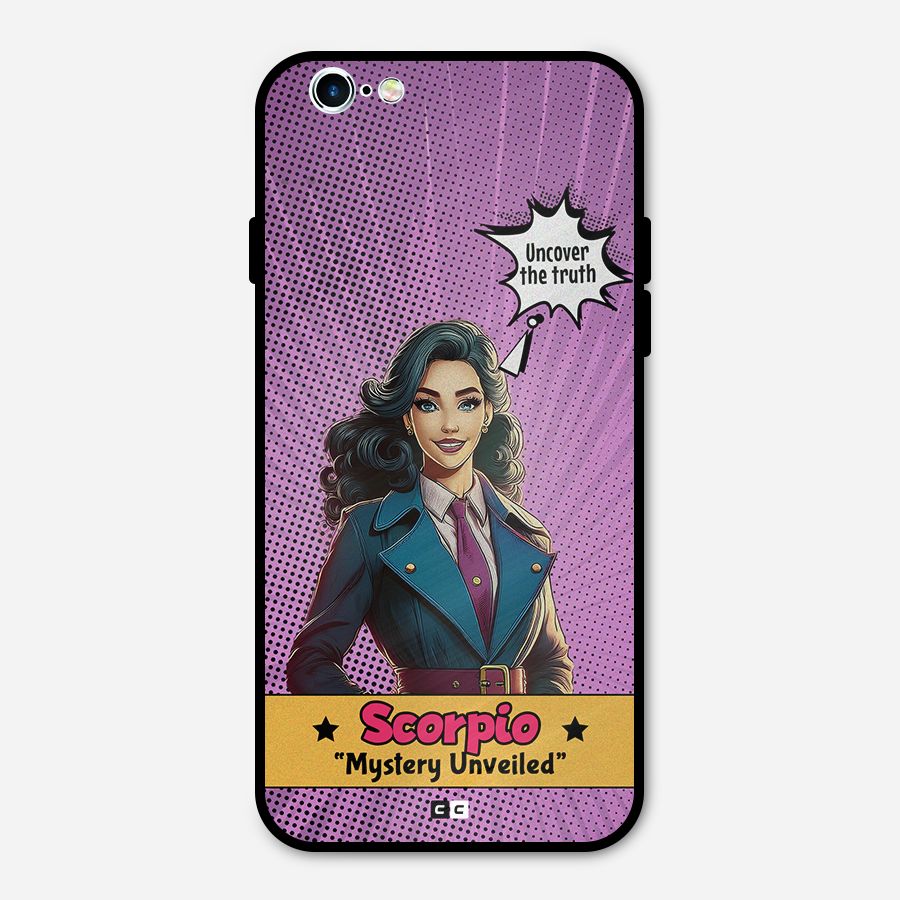 Scorpio Mystery Metal Back Case for iPhone 6 6s