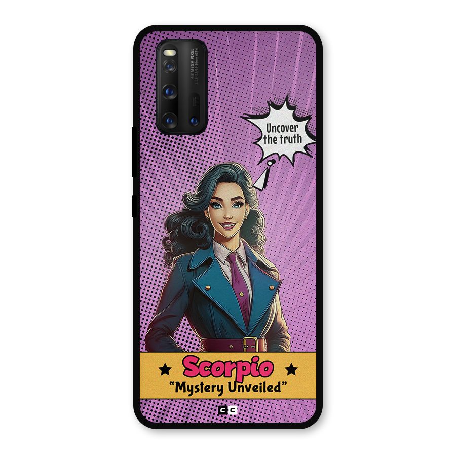 Scorpio Mystery Metal Back Case for iQOO 3