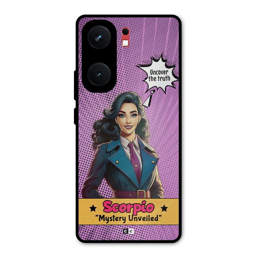 Scorpio Mystery Metal Back Case for iQOO Neo 9 Pro