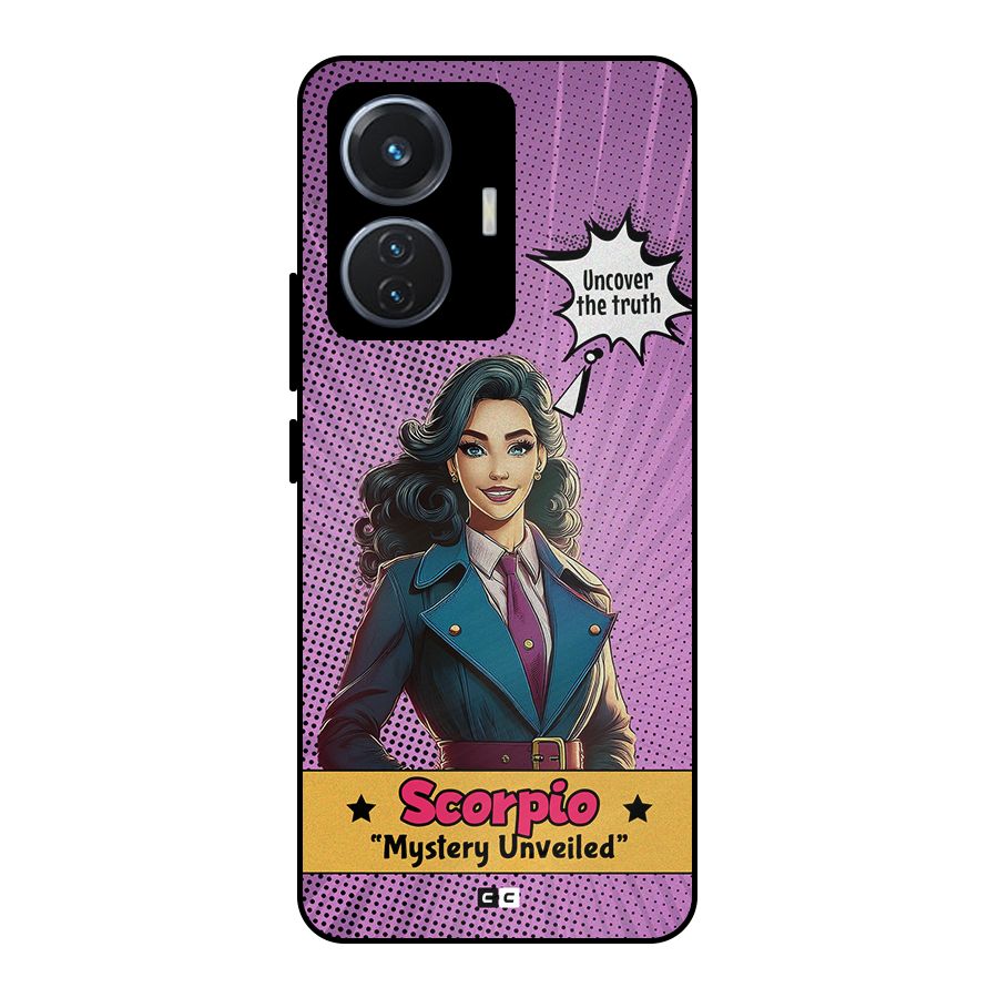 Scorpio Mystery Metal Back Case for iQOO Z6 44W