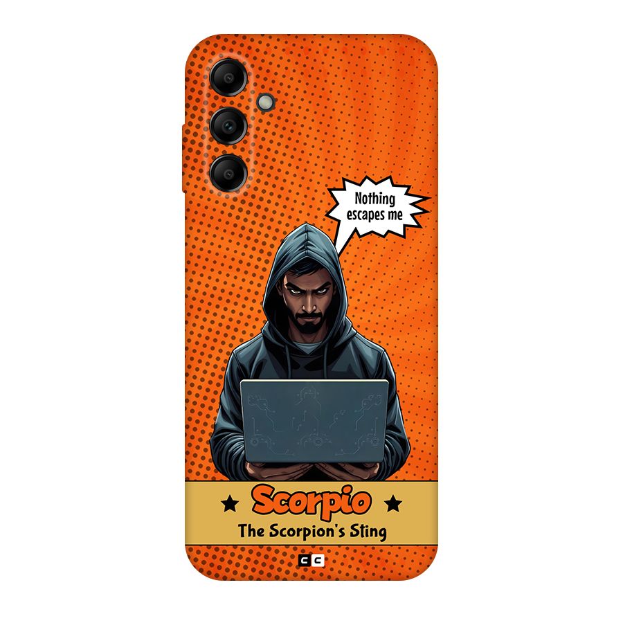Scorpio Warning Back Case for Galaxy A14 5G
